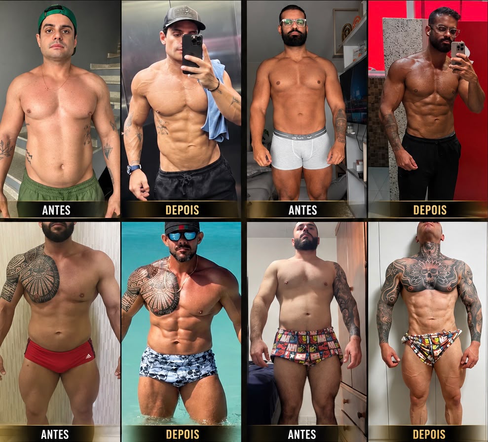 Registro de antes e depois do acompanhamento — comparação 9